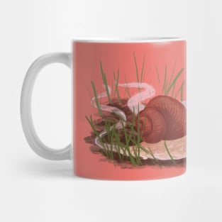 Ghost and Snail Mug